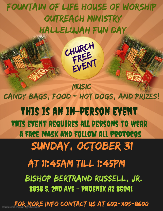 Outreach Ministry's Hallelujah Fun Day