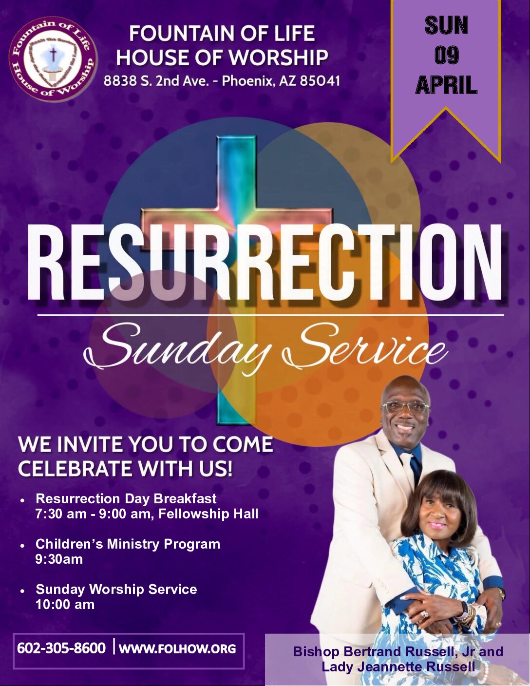 Resurrection Sunday Service - Apr. 9