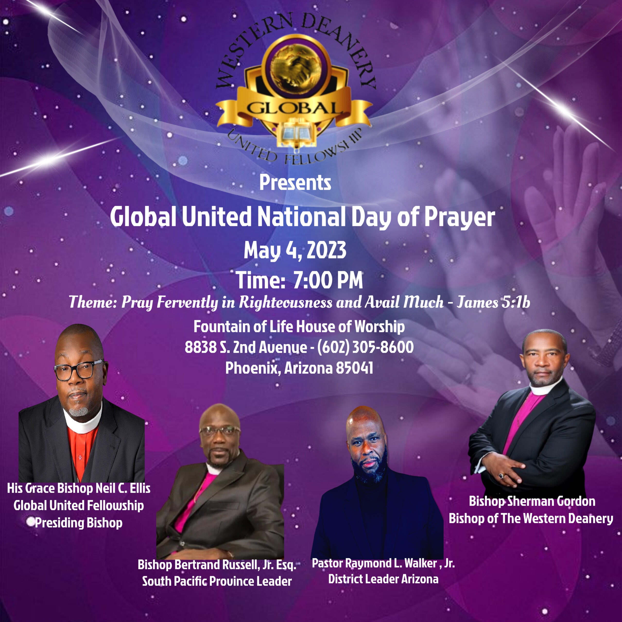 GUF National Day of Prayer - May 4