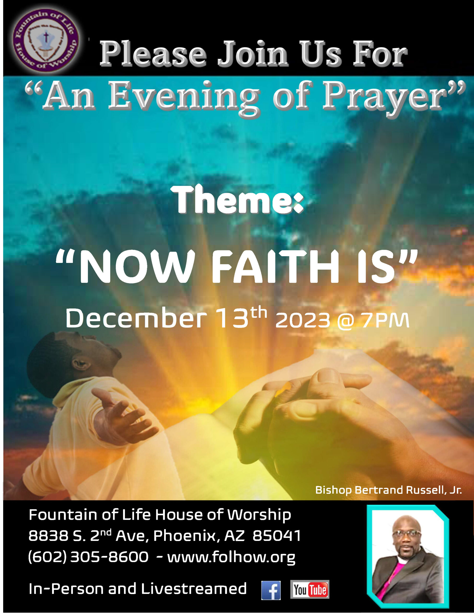 An Evening of Prayer - Dec. 13