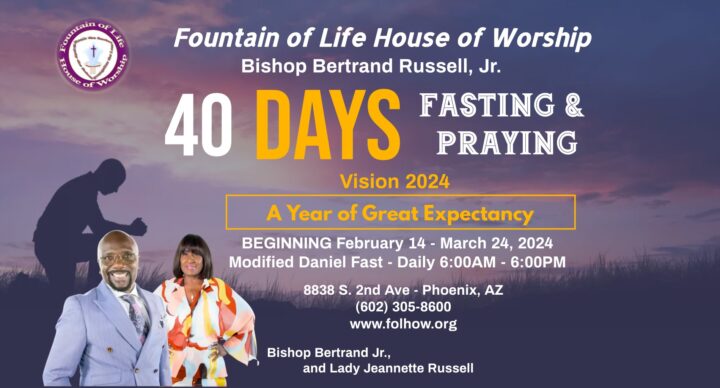 40 Days of Fasting and Prayer