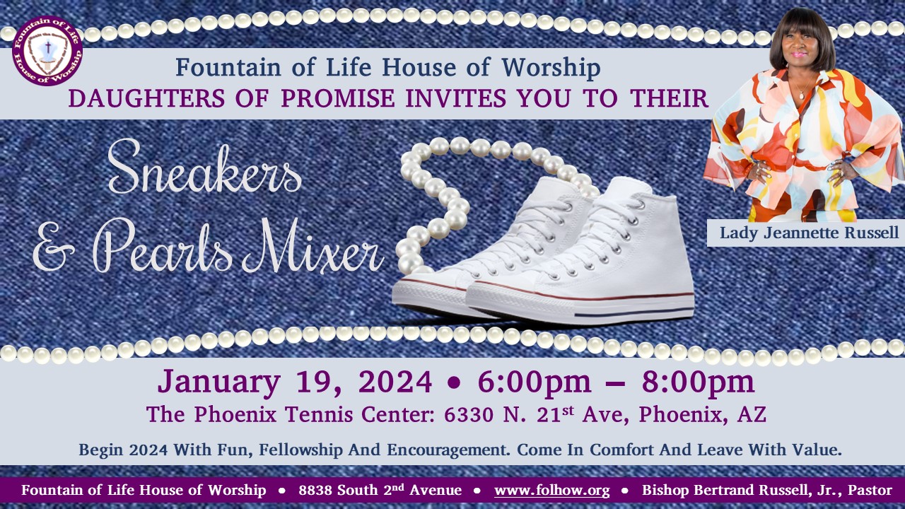 Sneakers & Pearls Mixer - Jan. 19