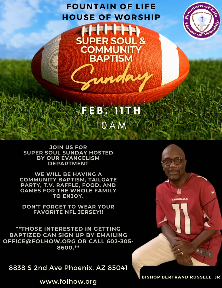 Super Soul and Community Baptism - Feb. 11