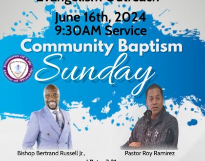 Community Baptism - Jun. 18
