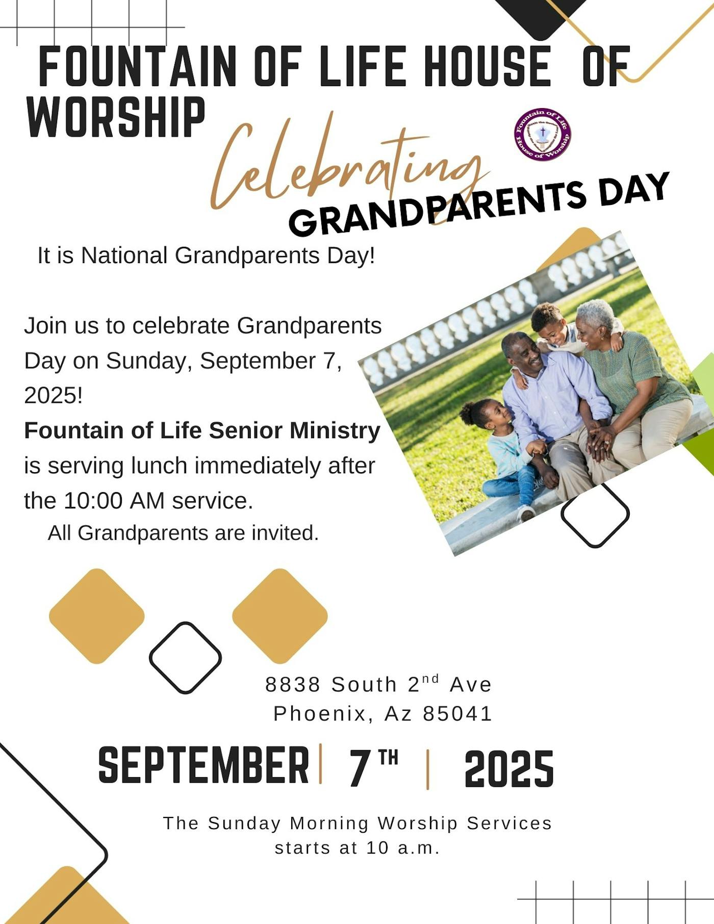 Grandparents Day - Sept. 7