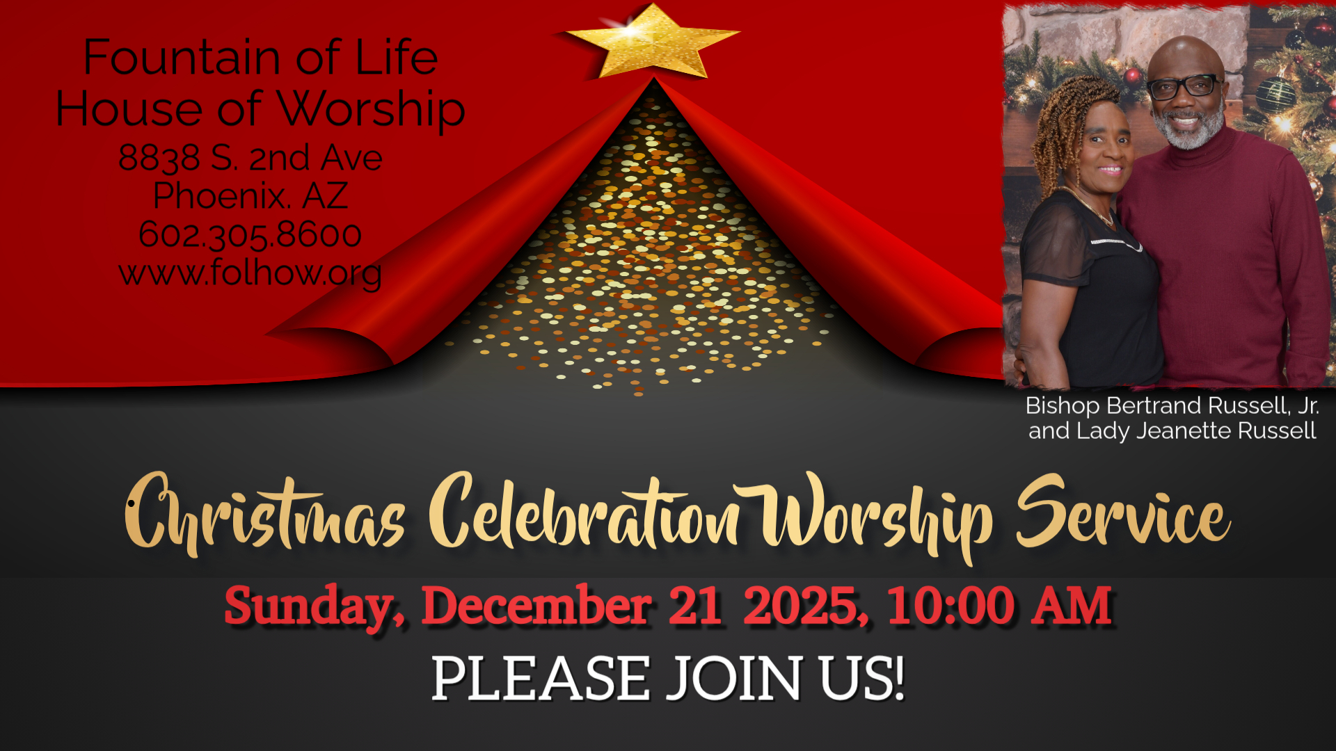 Christmas Celebration - December 21