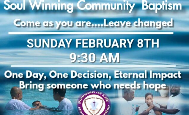Super Soul Sunday Baptism - Feb. 8