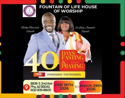 40 Days Fasting & Praying