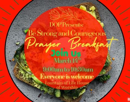 Prayer Breakfast - Mar. 14