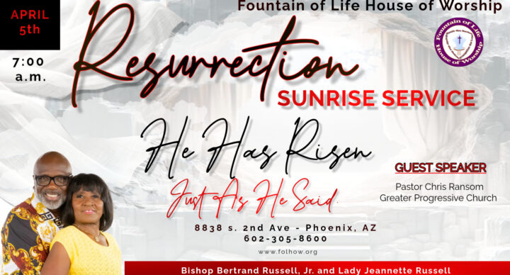 Resurrection Sunrise Service