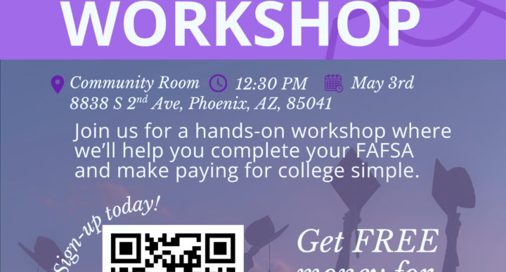 FAFSA Workshop - May 3
