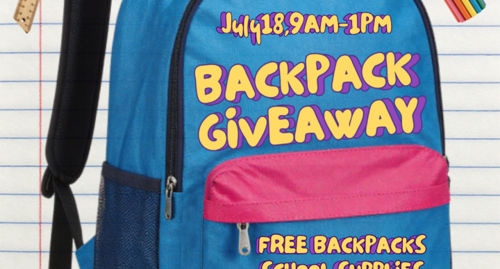Backpack Giveaway - July 18
